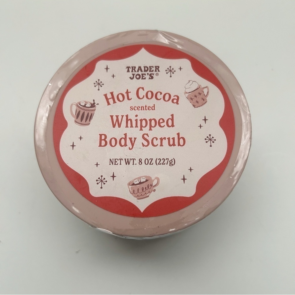 Trader Joe’s Hot Cocoa Scented Whipped Body Scrub Limited Edition
